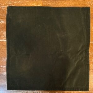 Dark Forest Green Velvet Cushion Cover